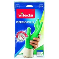 Vileda Dermo Plus Sanft & Schonend Handschuhe Gr. L/9...